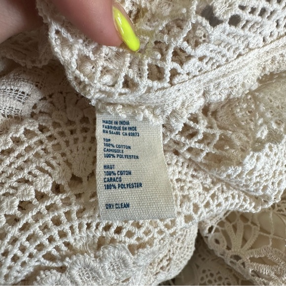 American eagle crochet tiered slip dress size medium - Picture 4 of 5